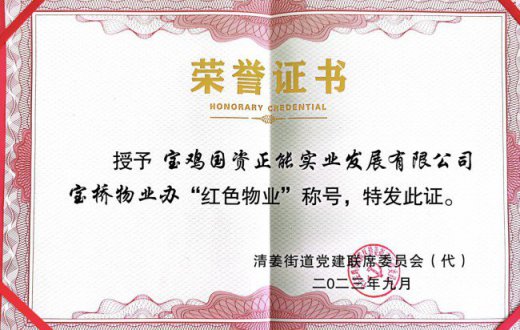 坚持党建引领  打造红色物业 —— taptap宝桥物业办 荣获“红色物业”称号